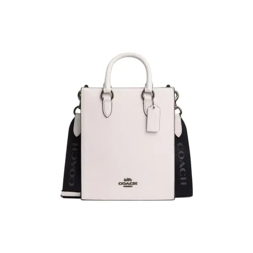 COACH Dylan Сумка через плечо из галечной кожи маленькая сумка мужской бронза и мел