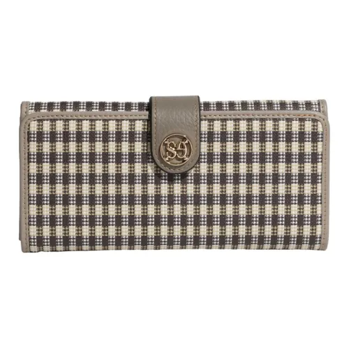 DOSRFINI Коровья кожа Складной кошелек для женщин