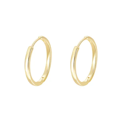 NATURALLYJOJO Серебро S925 Серьги-гвоздики Женские Золото