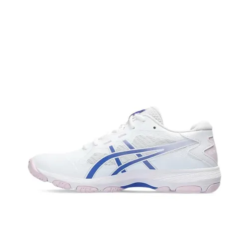 ASICS Гель Netburner ACADEMY 9 Low Топ Кроссовки для тренировок Женские Белый Синий