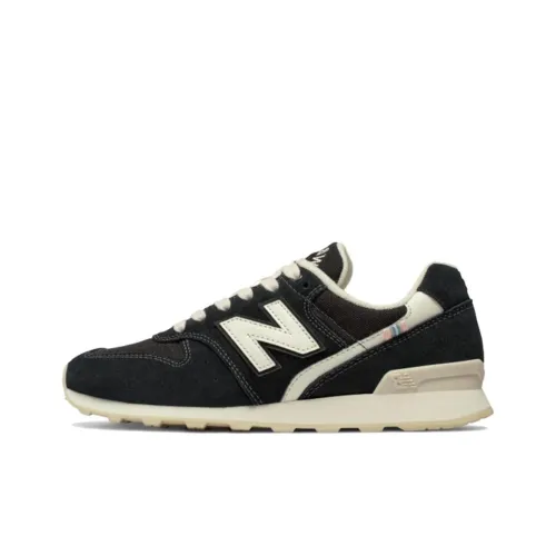New Balance NB 696 Износостойкий и Легкий Низкий Топ Беговые кроссовки Женские Черные