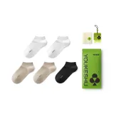 [Mint Breathable] Морозно-белый + Морозно-белый + Светлый хаки + Светлый хаки + Сумеречный черный