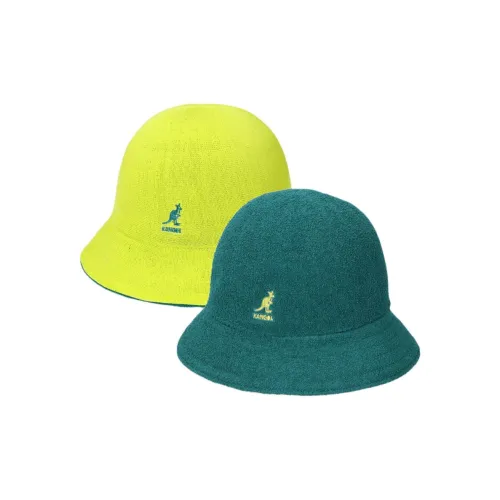 KANGOL Акриловые панамы унисекс желтый серый цвет