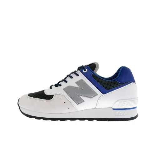 Hanon x New Balance NB 576 Low Топ Беговые кроссовки Унисекс Белый Черный Синий