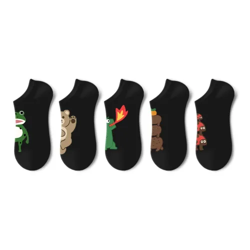 PRIMEET Низкие носки Весенние Летние Унисекс 5 пар