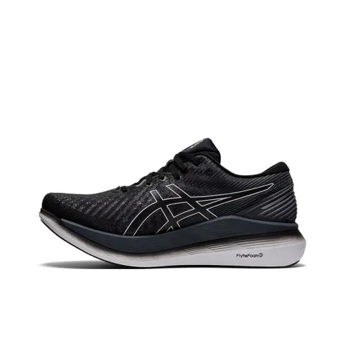 Asics Glideride 2 Low Топ Беговые кроссовки Мужской Черный 2E Ширина