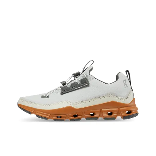 On Cloudaway Шокабассеры Противоскользящие Устойчивые к истиранию Низкий Топ Беговые кроссовки Мужские Ледниковый серый Ореховый