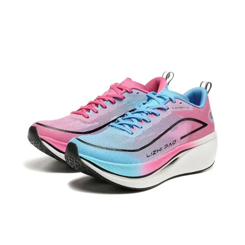 LIZHIPAO Беговые кроссовки Низкий топ Сине-розовый микс Цветовая схема Унисекс