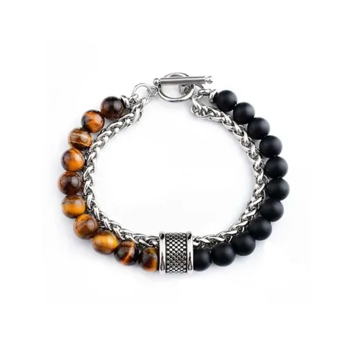 YINCHIE Браслеты из титанового стального сплава для мужчин