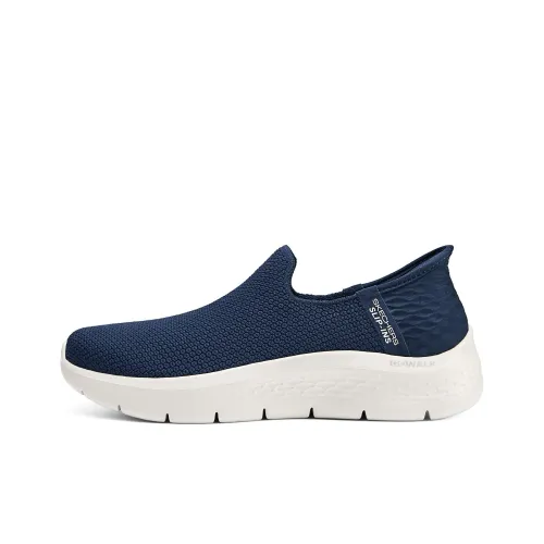 Skechers Slip Ins Casual Низкий Топ Морской Синий Женский