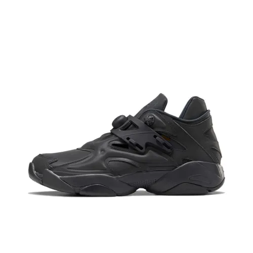 Reebok совместный бренд Pump Court Амортизация Износостойкий Низкий Топ Casual Унисекс Черный