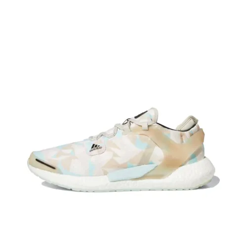 Adidas Alphatorsion Boost Slip-Resistant и Breathable Low-Top Беговые кроссовки Мужские Белый Черный Зеленый