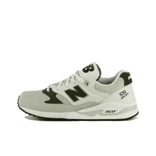 New Balance NB 530 Износостойкий и Легкий Низкий Топ Беговые кроссовки Женские Белые