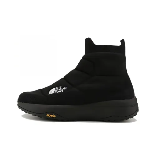 THE NORTH FACE Shelter KNIT Противоскользящий Устойчивый к истиранию Высокий Топ Обувь для улицы Унисекс Черный