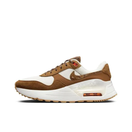 Nike Air Max SYSTM SE Low Топ Повседневная обувь Unisex Light Коричневый