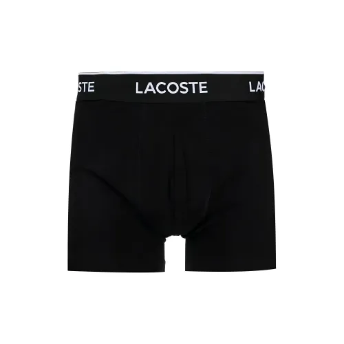 LACOSTE Трусы Мужские упаковка из 3 штук черные