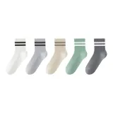 5 пачек (Белый + Хаки + Серебристо-серый + Сосново-зеленый + Темно-серый)