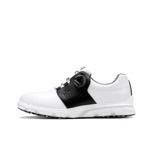 PGM Golf Shoes Низкий Топ Белый Черный Мужской