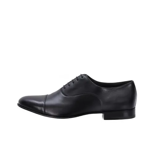 Santoni Туфли Низкие Черные Мужские