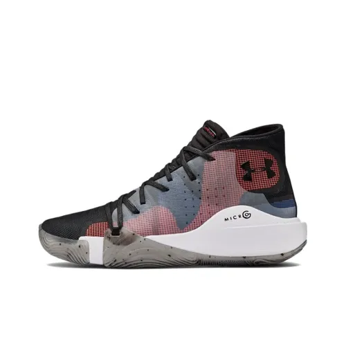 Under Armour Винтажные баскетбольные кроссовки MID Топ Унисекс