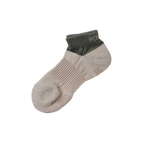 KEEN Низкие носки унисекс бежево-зеленые