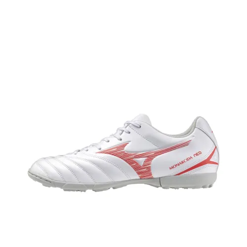 Mizuno Monarcida Футбольные бутсы Низкие Белые и Красные Унисекс