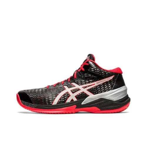 Asics Sky Elite FF MID Топ Кроссовки для тренировок Мужской Черный Красный