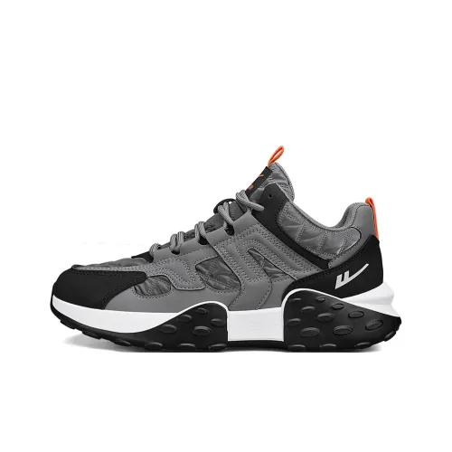 Warrior Shock Absorbers Slip-Resistant Abrasion-Resistant Breathable Low-Top Casual Shoes Men's