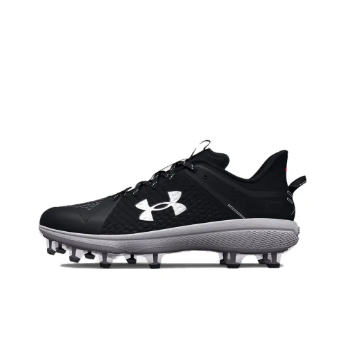Under Armour Shock Absorbers Slip-Resistant Abrasion-Resistant Low-Top Training Shoes Unisex Black Подкладка Under Armour Шок Absorbers Shock Противоскользящие и устойчивые к истиранию Низкий топ Тренировочные кроссовки Унисекс Цвет Черный