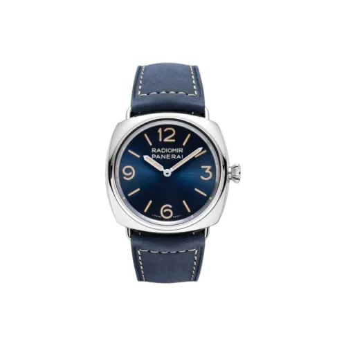 PANERAI Ручной механизм Мужские часы RADIOMIR Коллекция 45 мм Синий