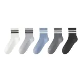 5 пачек (Белый + Серебряный Серый + Далекий Небесный Синий + Темный Серый + Черный)