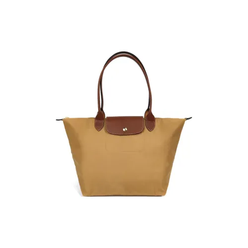 LONGCHAMP Le Pliage Переработанная холщовая сумка женская хаки