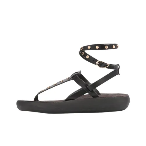 ANCIENT GREEK SANDALS Estianails one Ремень Сандалии Женские Черный