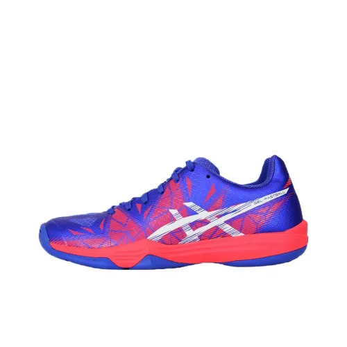 Asics Гель Fastball Аbrasion Resistant Низкий Топ Беговые кроссовки Женские Синий-Фиолетовый