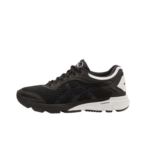 Asics Low Топ Беговые кроссовки Женские Черный Белый