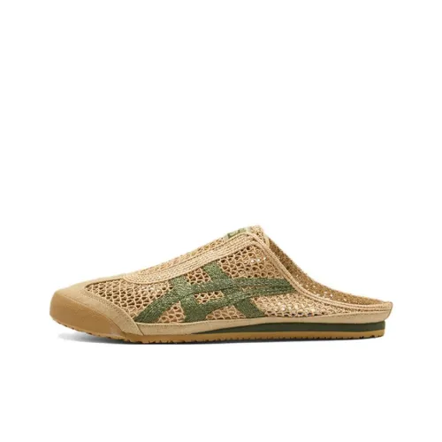 Onitsuka Tiger Домашние тапочки Коричнево-зеленый Унисекс