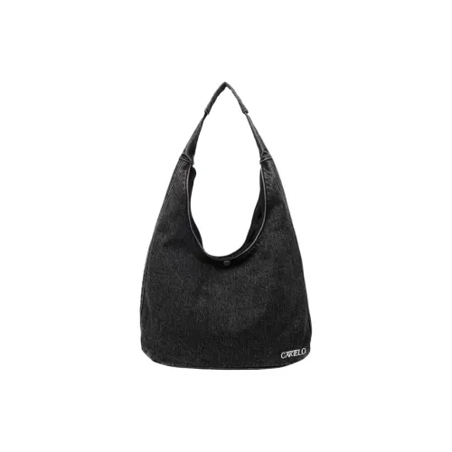 CARTELO Деним с Полиэстером Сумка через плечо Сумка Тоут Унисекс Многоцветный