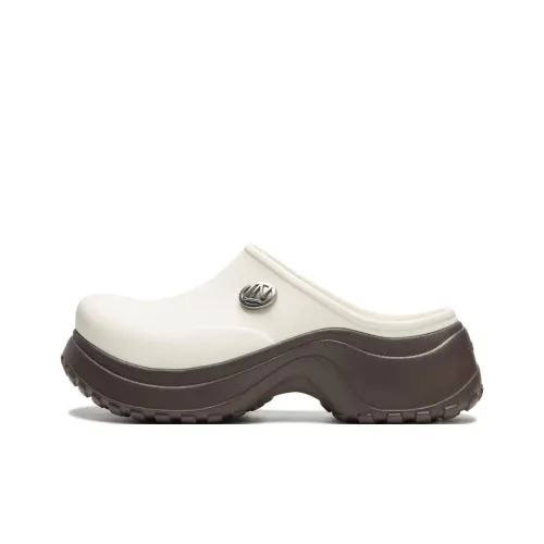 Подкладка Project* Износостойкие Домашние тапочки Женские Сливочного цвета