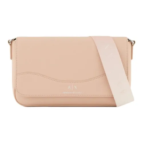 ARMANI EXCHANGE Полиуретан Сумка через плечо Сумка среднего размера Женская Миндально-бежевая