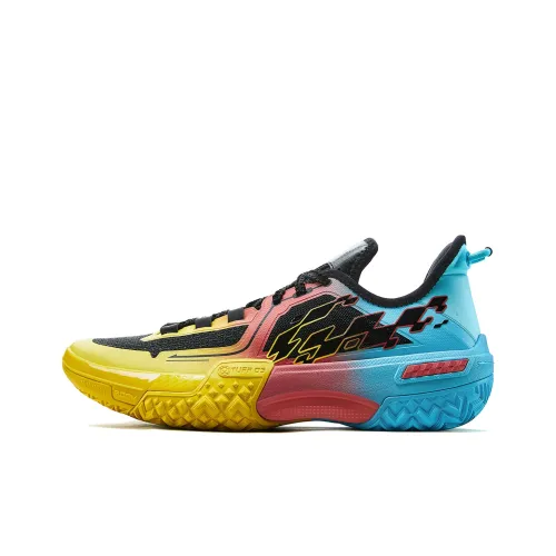 LINING Jie Ao Collection Quenching Технология BOOM Низкий Топ Баскетбольные Кроссовки Мужские Черные