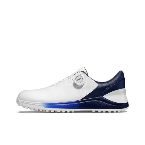 PGM Golf Shoes Низкий Топ Белый Синий Мужской