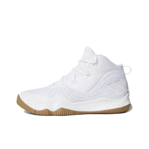 Adidas D Rose Dominate 3 противоскользящие и дышащие высокие баскетбольные кроссовки для мужчин белые