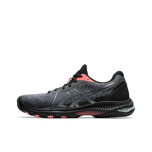 Asics Netburner Ballistic FF 2 Netburner Low Топ Винтажные Баскетбольные Кроссовки Женские Черный