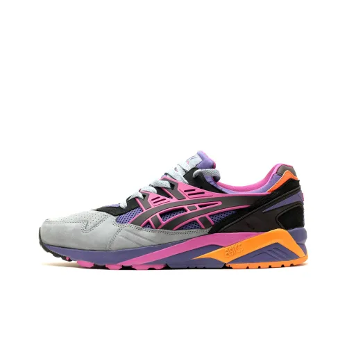 Asics Gel Kayano Trainer Low Топ Беговые кроссовки Унисекс Серый Фиолетовый
