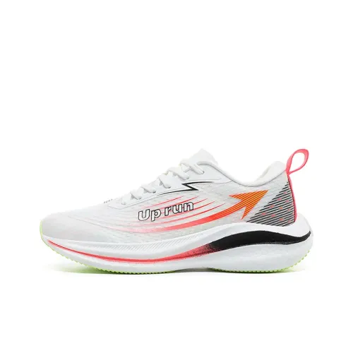 Кроссовки Up Run для бега, низкий топ, белый хаки, яркий, унисекс