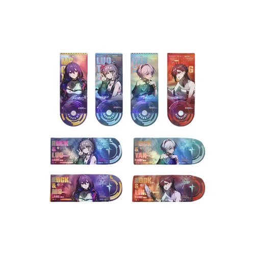 BILIBILIGOODS Vsinger Ло Тяньи UNDERGROUND Рок Значок Голографические билеты