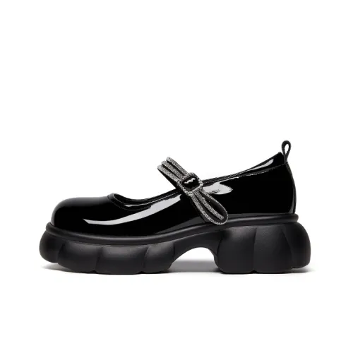 ST SAT Mary Jane обувь Женская Черная