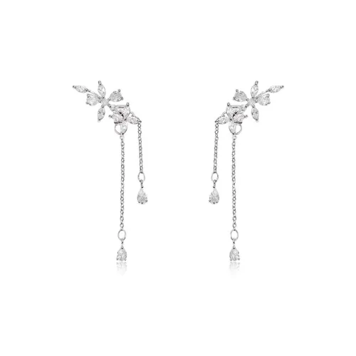 COPI Серебро S925 Серьги-гвоздики Женские