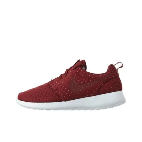 Nike Roshe One Беговые кроссовки Низкие Топ Красный Унисекс