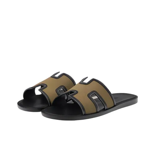 HERMES Слипоны Мужские Черные Коричневые